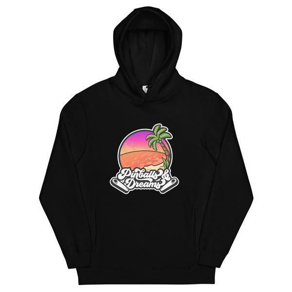 PINBALLS AND DREAMS BEACH PINBALL HOODIE