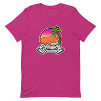 PINBALLS AND DREAMS BEACH PINBALL T-SHIRT