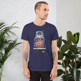 PINS IN SPACE PINBALL T-SHIRT