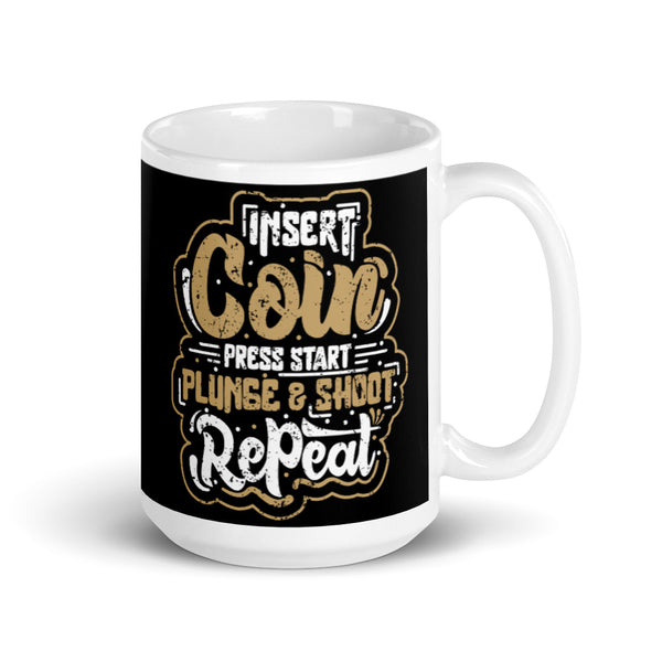 INSERT COIN PINBALL MUG